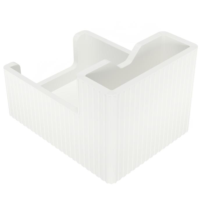 Modern remote control holder and mobile stand for bedside table organization