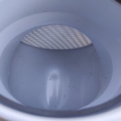 rainwater harvesting mesh inside view